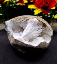 Natural Apophyllite Zeolite Crystal - Healing Energy - Collectible Speci... - $98.01