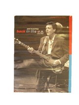 Paul McCartney Poster Of THe Beatles Back Promo - £17.69 GBP