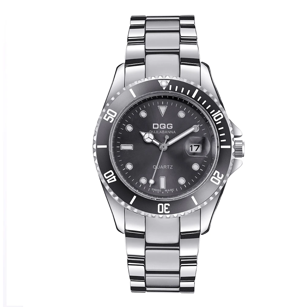 Men Watches Luxury Brand Casual Quartz Watch Men Stainless Steel Date Ca... - £14.31 GBP