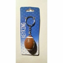 Foot Ball Poly-Resin Keychain - Show Your Sport Pride! - Football Key Chain - £3.17 GBP