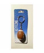 Foot Ball Poly-Resin Keychain - Show Your Sport Pride! - Football Key Chain - £3.11 GBP