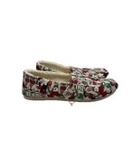 TOMS Womens Flats Sweater Dogs Shoe Belmont Glacier Gray Christmas Holid... - $53.53 CAD
