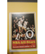 1973-74 Kareem Abdul Jabbar #50 NBA All Stars Basketball cards - £17.98 GBP