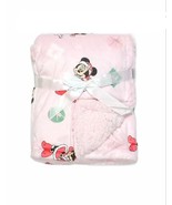Disney Baby Girl&#39;s Minnie Mouse Fleece Sherpa Pink Holiday Christmas Bla... - $419.13 MXN