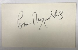 Gene Reynolds (d. 2020) Signed Autographed Vintage 3x5 Index Card - £15.63 GBP