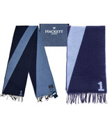 HACKETT Scarf Man with CASHMERE Hand Made In England HA17 T1G - £88.18 GBP