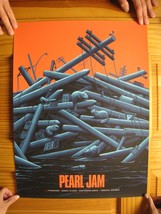 Perle Jam Affiche Sérigraphie March 18, 2020 Toronto Ontario Pluralone - £211.43 GBP