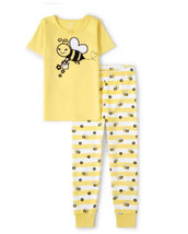 NWT Gymboree Girls Yellow Stripe Busy Little Bee PJs Pajamas  4T 5T 7  NEW - £15.97 GBP