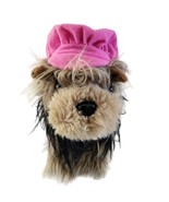 Battat Yorkshire Terrier Plush Pink Hat Stuffed Animal Dog Puppy 9 in Yo... - £17.98 GBP