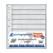 Cumberland Coin Album Refill (Cm11/Cm280E/CMDL) - 63 Pockets - £46.81 GBP