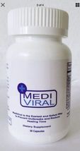 3 bottles MediViral Extra Strength Herpes Daily Supplement and Topical Cream 3 image 3