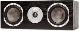 KLH Story 2-Way Bass Reflex Center Channel Speaker, Black Oak - £311.02 GBP