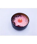 Love Crystal Candle ~ 8 Ounces ~ Rose Scented For Spells, Rituals, Witch... - £9.38 GBP