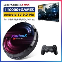 256GB Super Console X MAX Retro Video Game Console 110000+Games PSP/PS1/N64/MAME - £135.78 GBP+