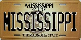 Mississippi State License Plate Novelty Fridge Magnet - $7.99