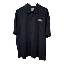Cutter &amp; Buck Ole Miss Rebels Button Down Shirt Mens XL Gray Check Short... - $18.00