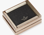 NIB Kate Spade Glimmer Boxed Small Slim Cardholder Black KE448 $99 Retail - $29.69