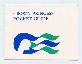 Crown Princess Pocket Guide Princess Cruise Line Deck Plan - $17.82