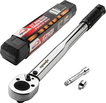1/2-Inch Drive Click Torque Wrench, 10-150 Ft/Lb, 13.6-203.5 N/M - £40.85 GBP+