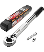 1/2-Inch Drive Click Torque Wrench, 10-150 Ft/Lb, 13.6-203.5 N/M - £41.64 GBP+