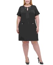 New Tommy Hilfiger Black Career Shift Dress Size 14 W Women - £47.95 GBP