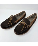 Hush Puppies Men&#39;s Brown Slip On Mocassin Slipper Size 13M NWOB - $728.05 MXN