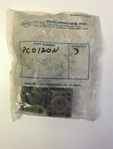SMC Pneumatics PC012N Pneumatic Valve Sub-Assembly Kit Lot of 3 - $532.22 MXN