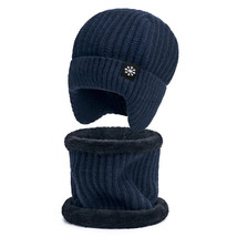 Cold and windproof scarf wool knit hat - £13.08 GBP