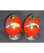 Vintage tropical salt pepper shakers - $340.71 MXN