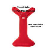 GF PET Travel Harness – Red – Non Choking Adjustable Safety Harness (2XS... - $80.03 CAD+