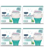 Schick Intuition Pure Nourishment Razor Refills Coconut Milk Almond Oil ... - $477.20 MXN