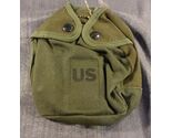 NOS 1972-1982 Military ARMY USMC USN OD GREEN COVER WATER CANTEEN INSULATED - $15.83