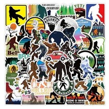 Lot of Ten (10) Bigfoot Stickers Yeti Sasquatch Laptop Notebook Skateboard - £1.71 GBP