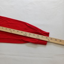 MV Sport TITUS MOUNTAIN Spellout Men's Red Cotton Shirt Long Sleeve Size Large image 14