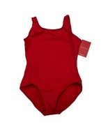 Capezio Leotard The Dancemaker Big Girls L Red Tank One-Piece Dance Gymn... - €10,58 EUR