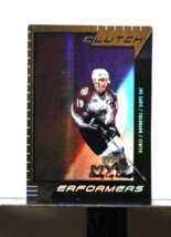1999-00 Upper Deck MVP Stanley Cup Edition Clutch Performers Joe Sakic #CP3 - $3.91
