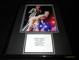 Miley Cyrus &amp; Robin Thicke MTV VMAs Framed 11x14 Photo Display  - $34.64