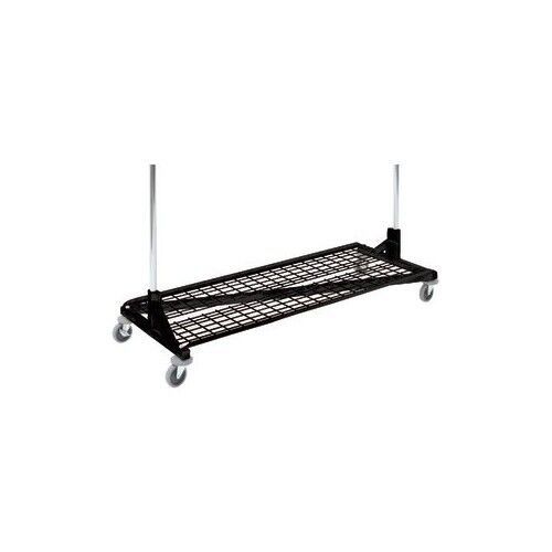 Only Hangers Bottom Shelf for Rolling  Z Rack, Black Color - $92.79