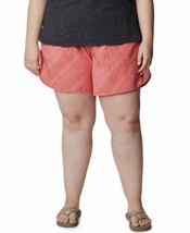 Columbia Womens Plus Size Bogata Bay Printed Stretch Shorts, 3X - £43.62 GBP