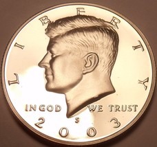 United States 2003-S Proof John F. Kennedy Half Dollar~We Have Kennedys~Free Shi - £5.82 GBP