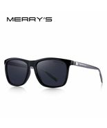 MERRY'S Fashion Unisex Retro Aluminum Sunglasses Men Polarized Lens Brand - £20.77 GBP
