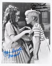 Dennis The Menace Cast Signed Photo x2 - Jay North, Jeanne Russey w/coa - £117.16 GBP