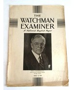 The Watchman Examiner Baptist Paper Oct 12, 1939 Vol 27 No 41 Perry Stac... - £49.74 GBP
