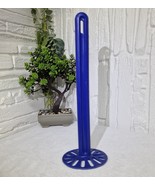 Tupperware Vintage Potato Masher - Blue Rare Tall Cooking Serving Utensil - $26.78 CAD