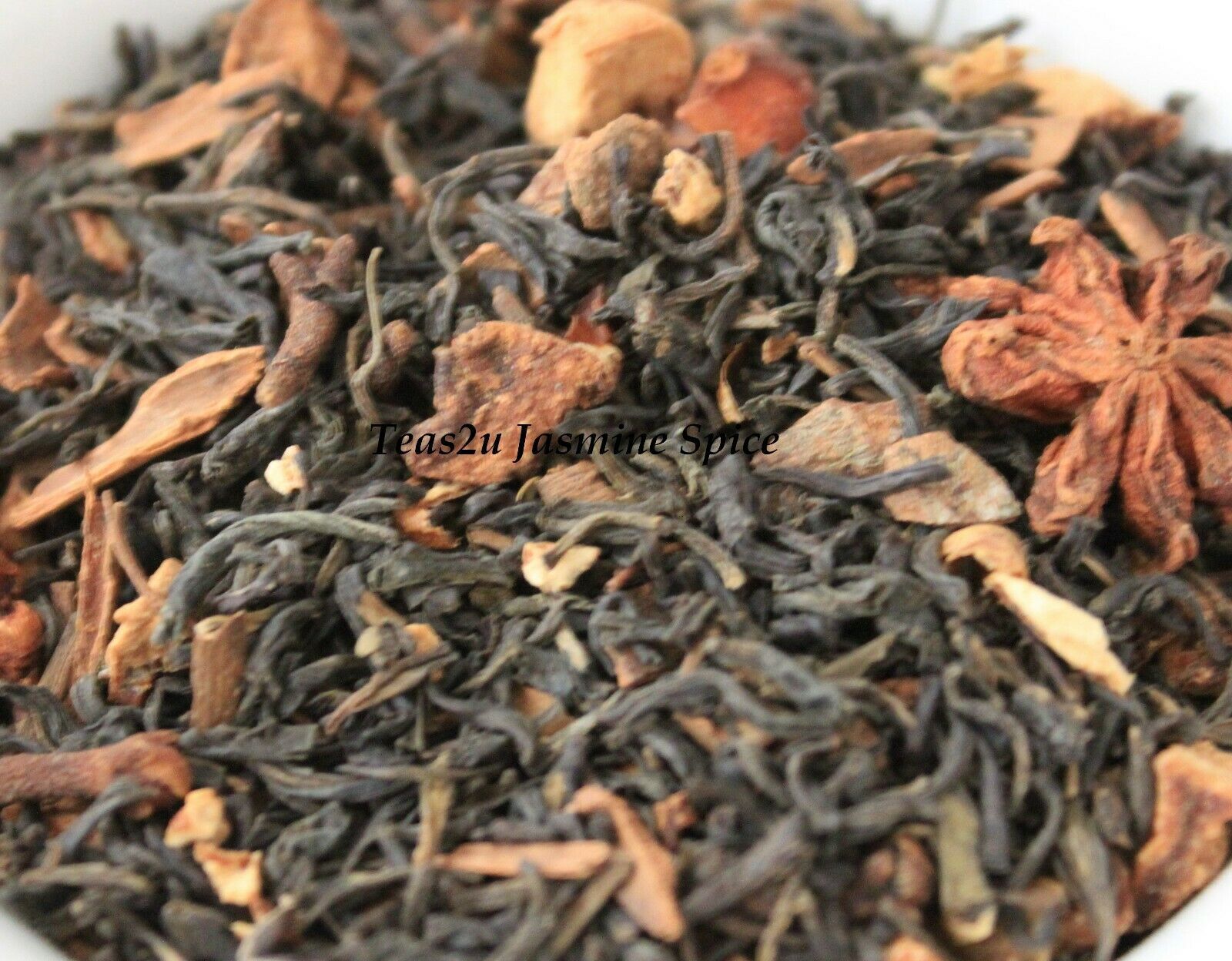 Primary image for Teas2u Jasmine Spice Loose Leaf Tea Blend (1/2 LB/227 grams)