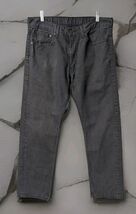 LEVIS 505 White Tab Men's 36x32 Regular Fit  Straight Leg Gray Cotton De... - $19.79