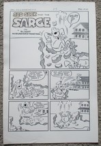 SAD SACK AND THE SARGE #81 (April 1970) Fred Rhoads original comic art P... - $134.99