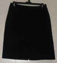 EXCELLENT WOMENS Laura Scott STRETCH LINED BLACK SKIRT   SIZE  16 - £20.19 GBP