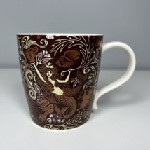 Starbucks Mug Mermaid Siren Bone China Copper Bronze Coffee 14oz Cup 2008 - £12.69 GBP