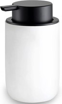White Foaming Soap Dispenser - Ceramic Foaming Hand Soap Refillable Disp... - £15.56 GBP